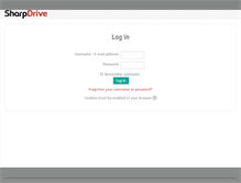 Tablet Screenshot of learning.sharpdrive.co